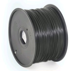 BAZAR Tisková struna (filament) GEMBIRD, PLA, 1,75mm, 1kg, černá