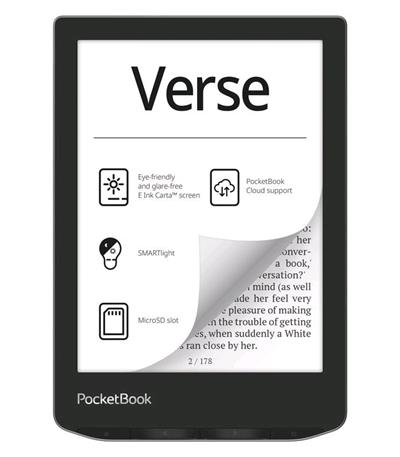 E-book POCKETBOOK 629 Verse Mist Grey, šedý