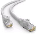 Kabel C-TECH patchcord Cat6, UTP, šedý, 0,5m