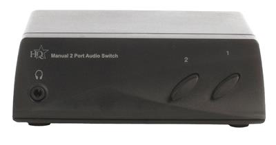 Audio přepínač HQ HQSW-AV100 pro 2x CINCH, manuální