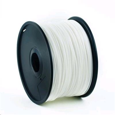 BAZAR Tisková struna (filament) GEMBIRD, ABS, 1,75mm, 1kg, bílá