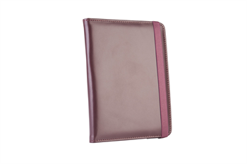 C-TECH PROTECT pouzdro z pravé kůže pro 8" zařízení, RLC-01, bordó