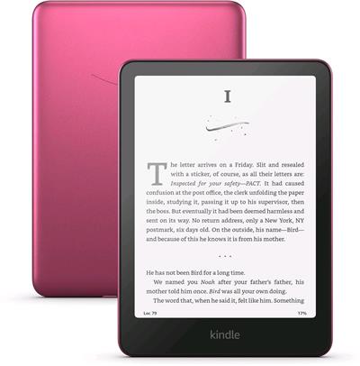 E-book Amazon Kindle Paperwhite Signature Edition 2024 (32 GB), raspberry, BEZ REKLAM