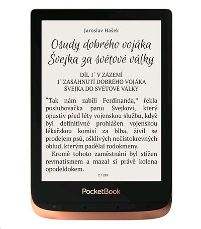 E-book POCKETBOOK 632 Touch HD 3, Spicy Copper, 16GB