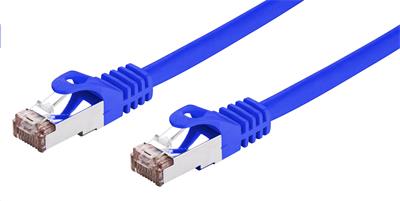 Patchcord Cat6, FTP, modrý, 2m