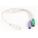Kabel CABLEXPERT adapter USB-2xPS/2 30cm