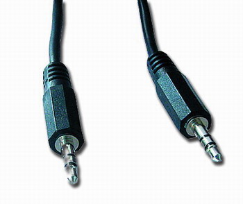 Kabel CABLEXPERT přípojný jack 3,5mm M/M, 1,8m, HIGH QUALITY, zlacené konektory, audio