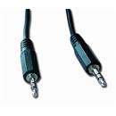 Kabel CABLEXPERT přípojný jack 3,5mm M/M, 1,8m, kroucený, audio
