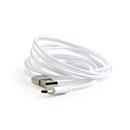 Kabel CABLEXPERT USB 2.0 AM na Type-C kabel (AM/CM), 1m, opletený, černo-bílý, blister, PREMIUM QUALITY,