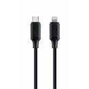 Kabel CABLEXPERT USB 2.0 Type-C na Ligtning (CM/8pinM), 1,5m, datový, černý