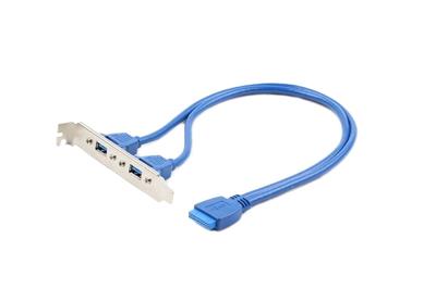Kabel CABLEXPERT USB 3.0 PORTY přídavné 2 x USB pro m/b