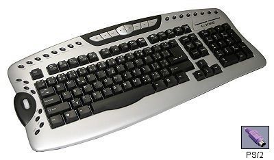 Kláv.KME CZ KX-7201 PS/2 Office Multimedia