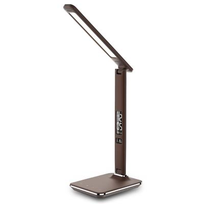 LED stolní lampička IMMAX Kingfisher Brown