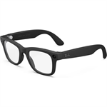 Meta Ray-Ban Gen2 Wayfarer, Matte Black, Clear/Grey Transitions (Large)
