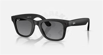 Meta Ray-Ban Gen2 Wayfarer, Matte Black, Grey Polarized Gradient