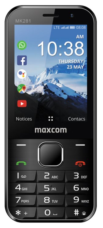 Mobilní telefon MAXCOM SMART MK281 4G VoLTE, CZ lokalizace