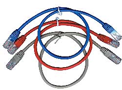 Patch kabel CABLEXPERT c5e UTP 0 5m RED
