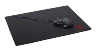 Podložka pod myš látková černá, MP-GAME-XL, herní, 350x900