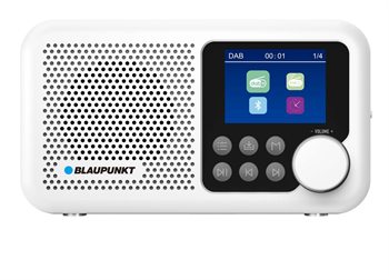 Rádio BLAUPUNKT DR8WH, 2.4" LCD, DAB+,FM, RDS, Bluetooth, bílý