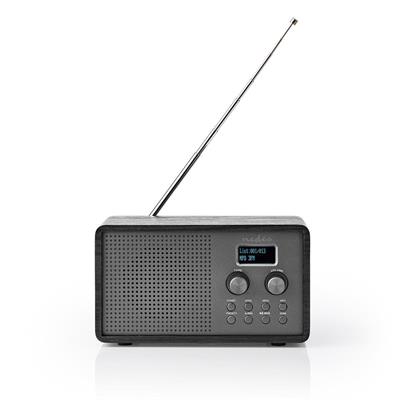 Rádio NEDIS RDDB5110BK, DAB+, FM, 4,5W