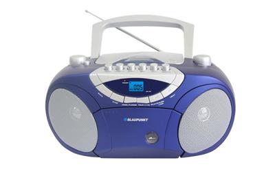 Rádiomagnetofon BLAUPUNKT BB15BL FM PLL CD/MP3/USB/AUX, kazety