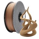 Tisková struna (filament) GEMBIRD, PLA, 1,75mm, 1kg, přírodní dřevo