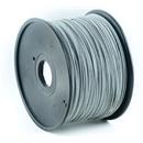 Tisková struna (filament) GEMBIRD, PLA, 1,75mm, 1kg, šedá